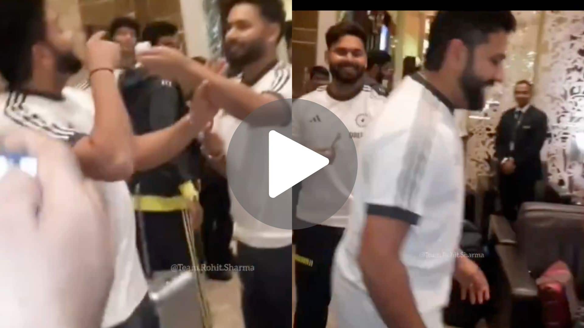 [Watch] 'Jeetne Ke Baad Cake Khayenge..,' Rohit Promises Trophy As India Leave For T20 World Cup